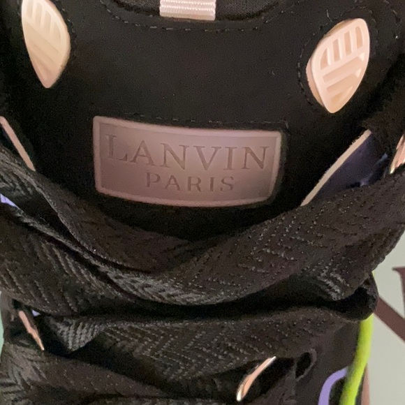 Lanvin Mens Size 44 Sneakers - Picture 3 of 16